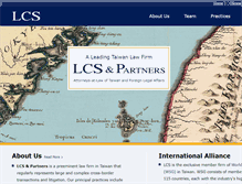 Tablet Screenshot of lcs.com.tw